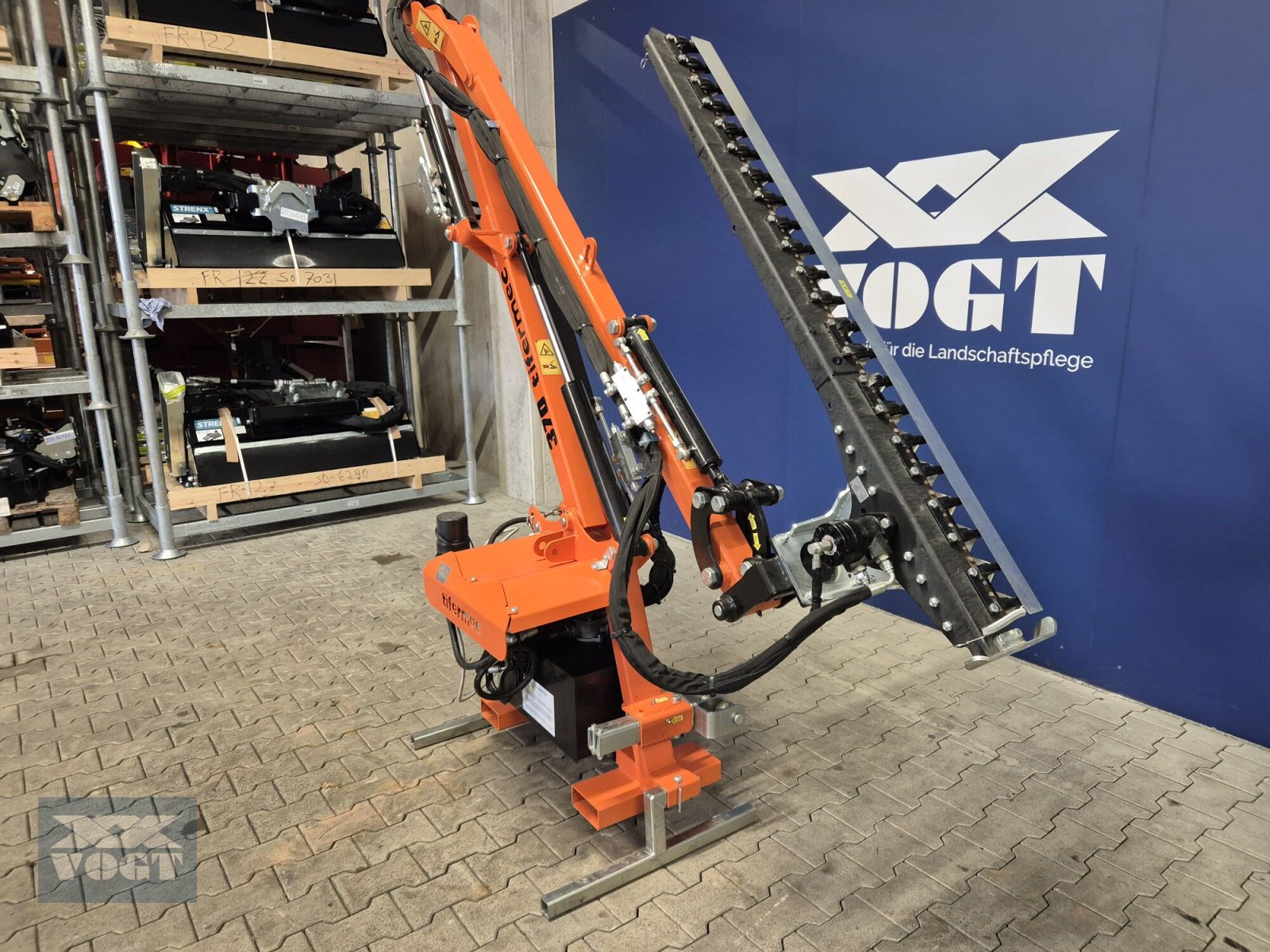 Heckenschere del tipo Tifermec TS 370/160 Heckenschneider /Heckenschere für Traktor-Vorführgerät-, Gebrauchtmaschine In Schmallenberg (Immagine 10)