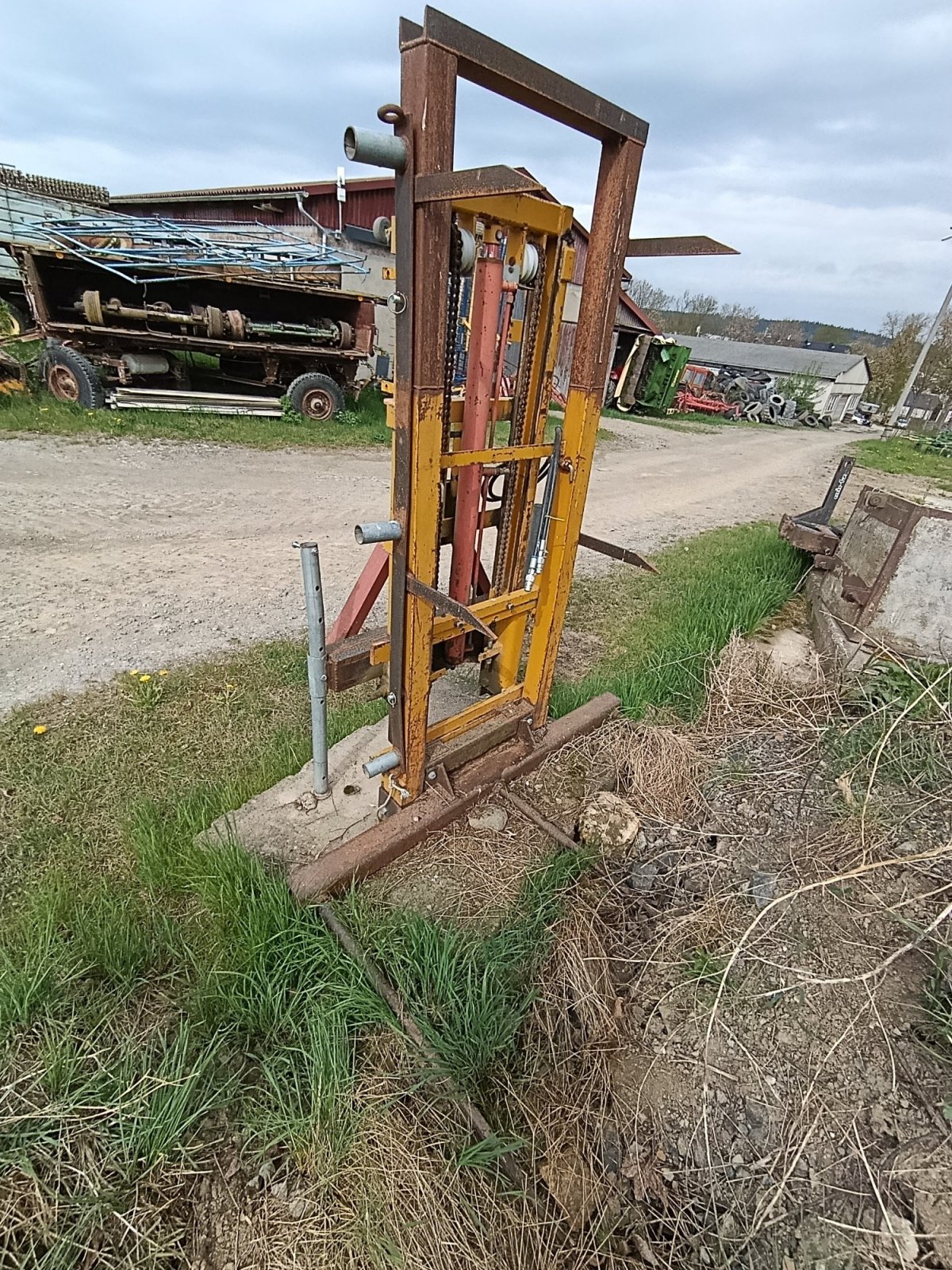 Hecklader van het type Agromec A250, Gebrauchtmaschine in Tanna (Foto 1)