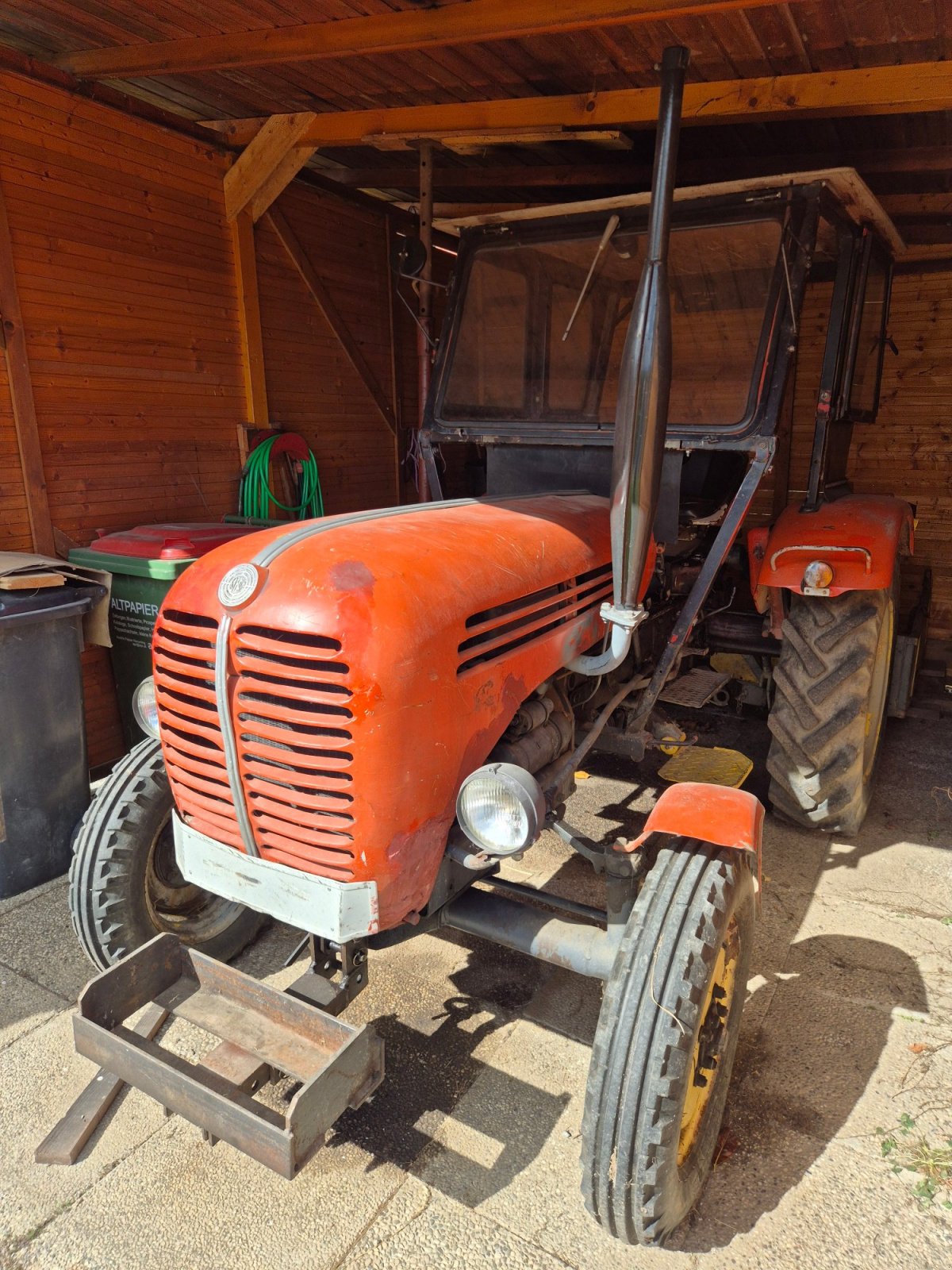 Hecklader del tipo Eigenbau Heck-Mulde, Gebrauchtmaschine en Pischeldorf (Imagen 3)