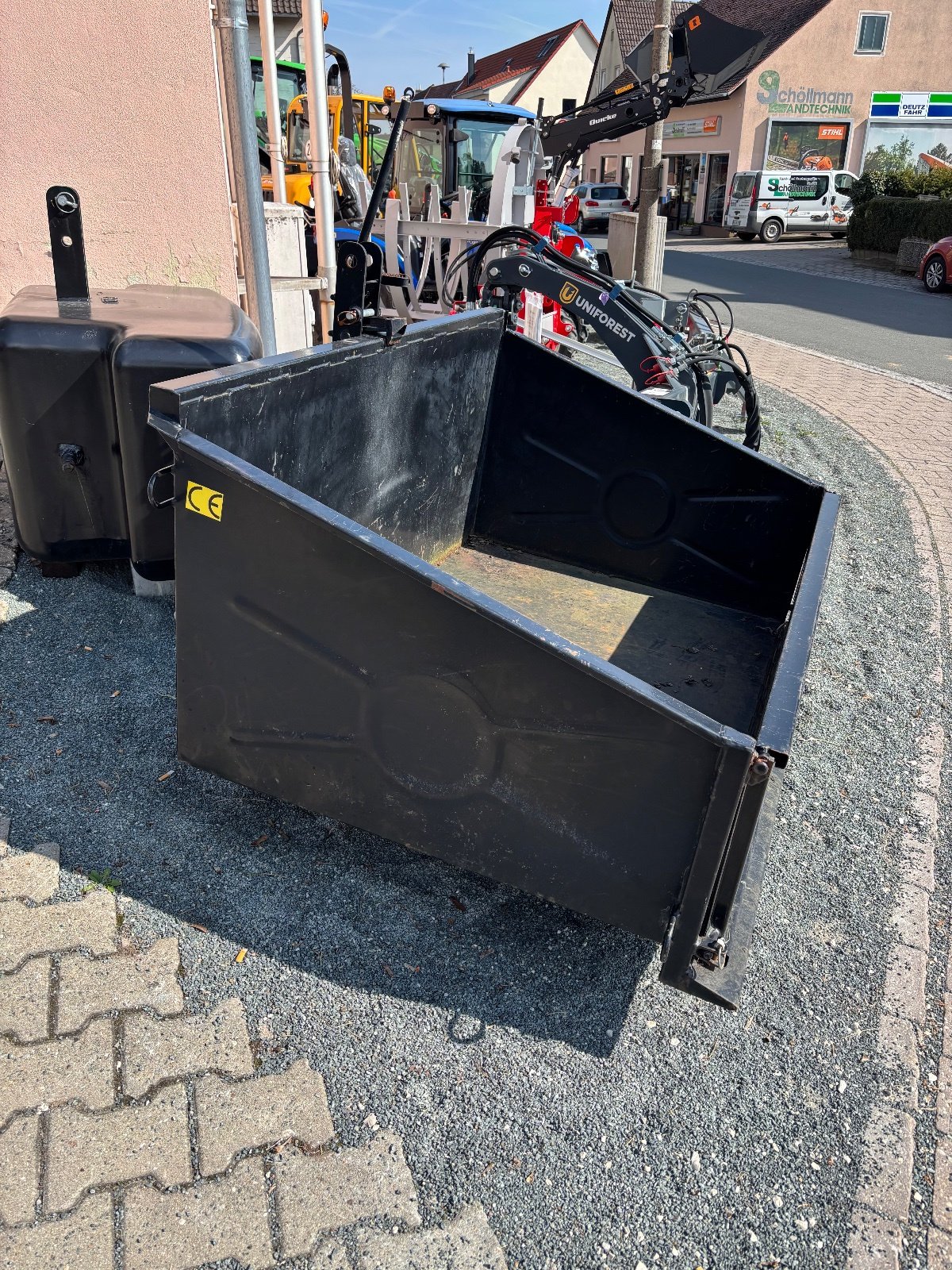 Hecklader a típus Kippkasten 150cm, Gebrauchtmaschine ekkor: Hagenbüchach (Kép 3)