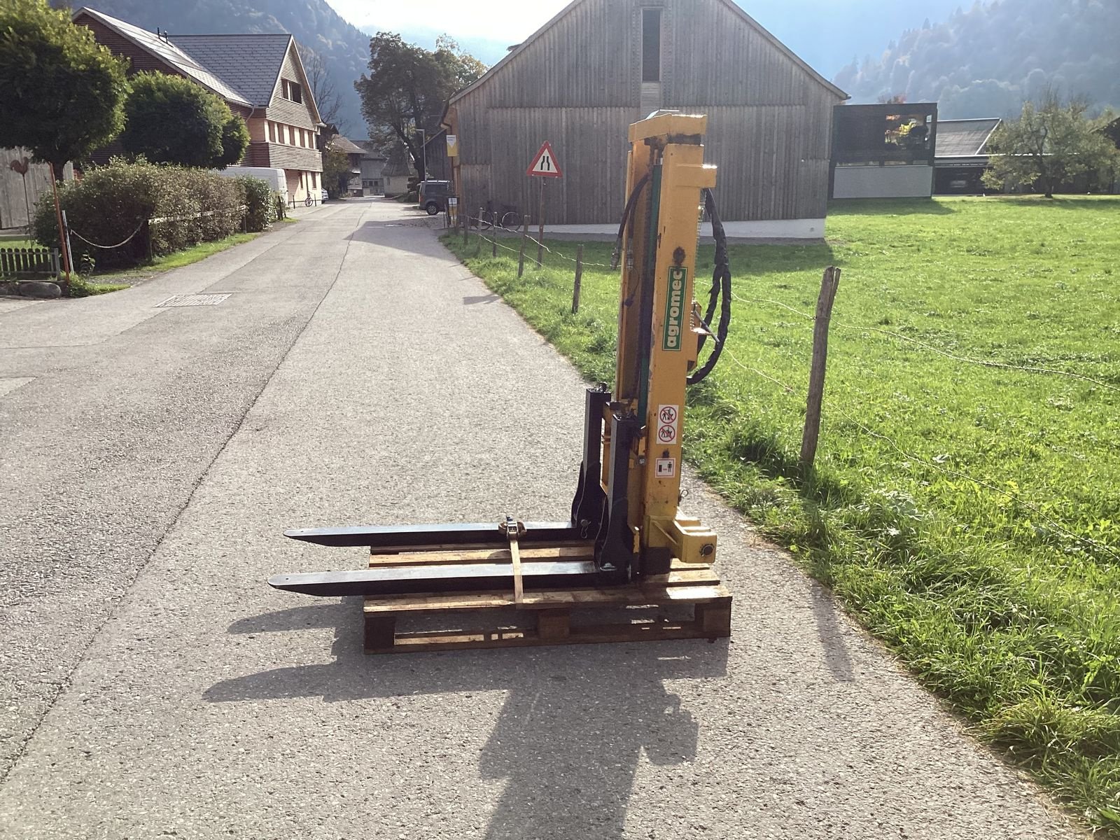 Heckstapler/Anbaustapler des Typs Agromec O-AL210, Gebrauchtmaschine in Bezau (Bild 5)