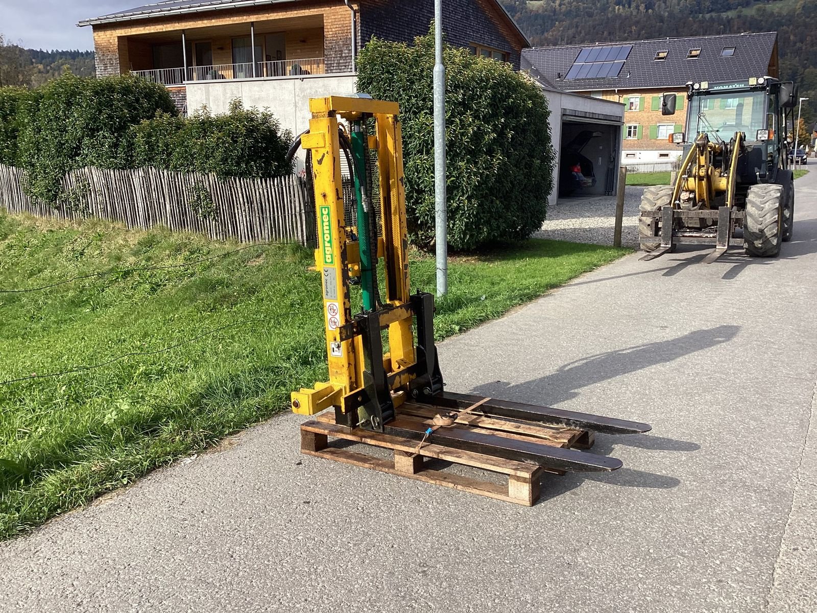 Heckstapler/Anbaustapler des Typs Agromec O-AL210, Gebrauchtmaschine in Bezau (Bild 7)