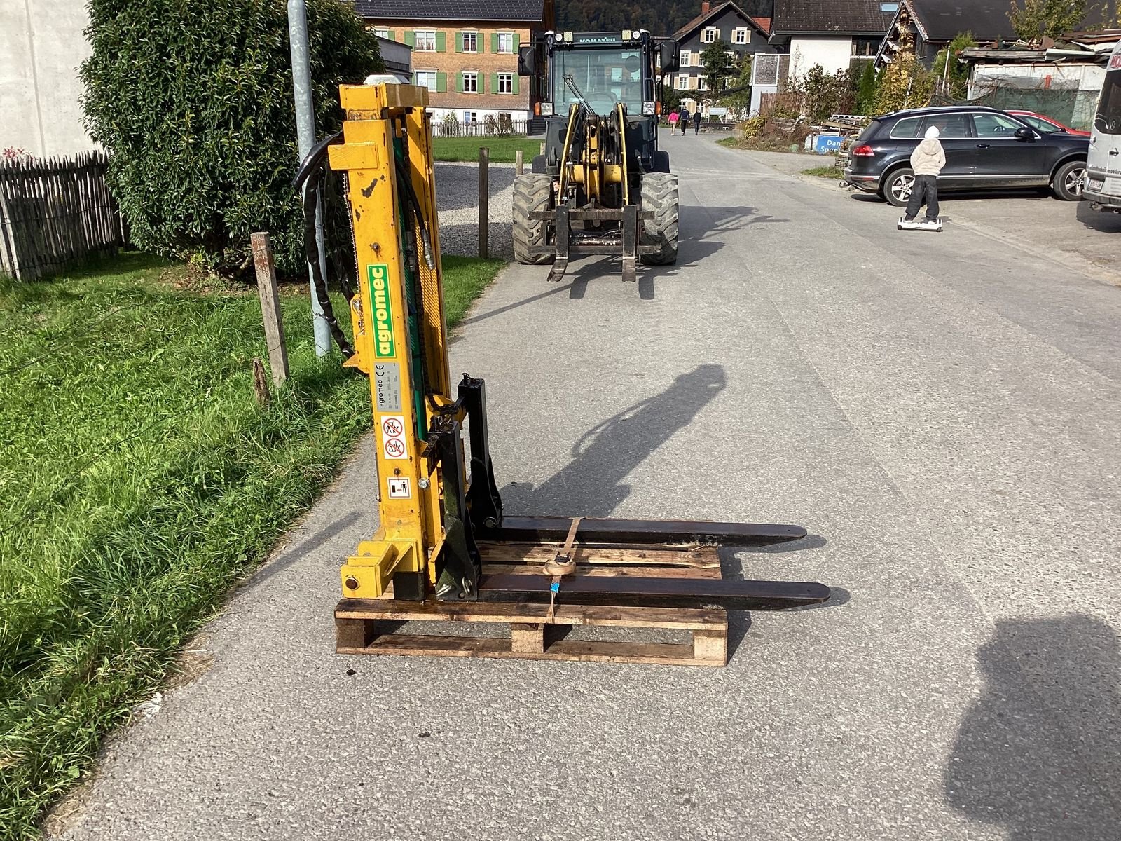 Heckstapler/Anbaustapler des Typs Agromec O-AL210, Gebrauchtmaschine in Bezau (Bild 8)