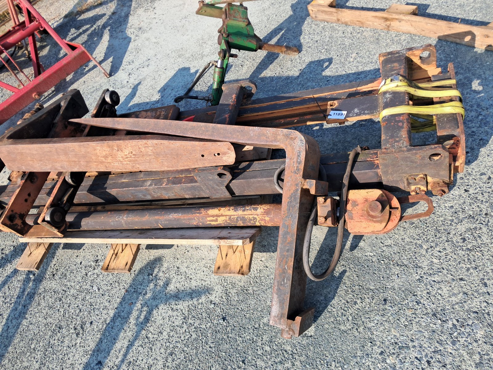 Heckstapler/Anbaustapler des Typs alle Heckstapler, Gebrauchtmaschine in Strem (Bild 1)