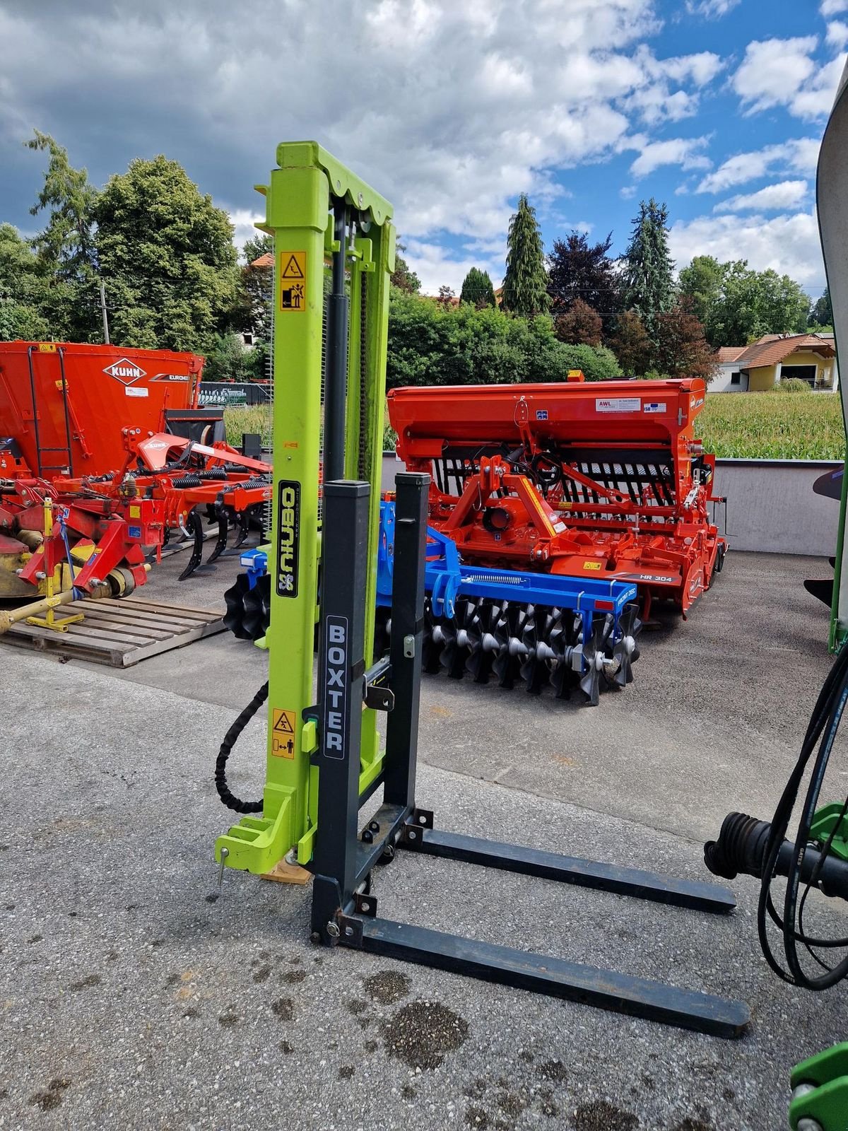 Heckstapler/Anbaustapler des Typs Niubo EBX 3212, Gebrauchtmaschine in Grünbach (Bild 2)