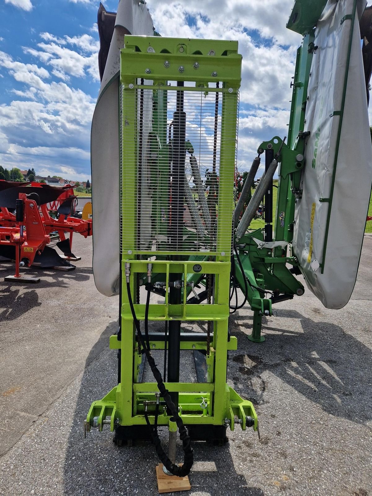 Heckstapler/Anbaustapler des Typs Niubo EBX 3212, Gebrauchtmaschine in Grünbach (Bild 3)