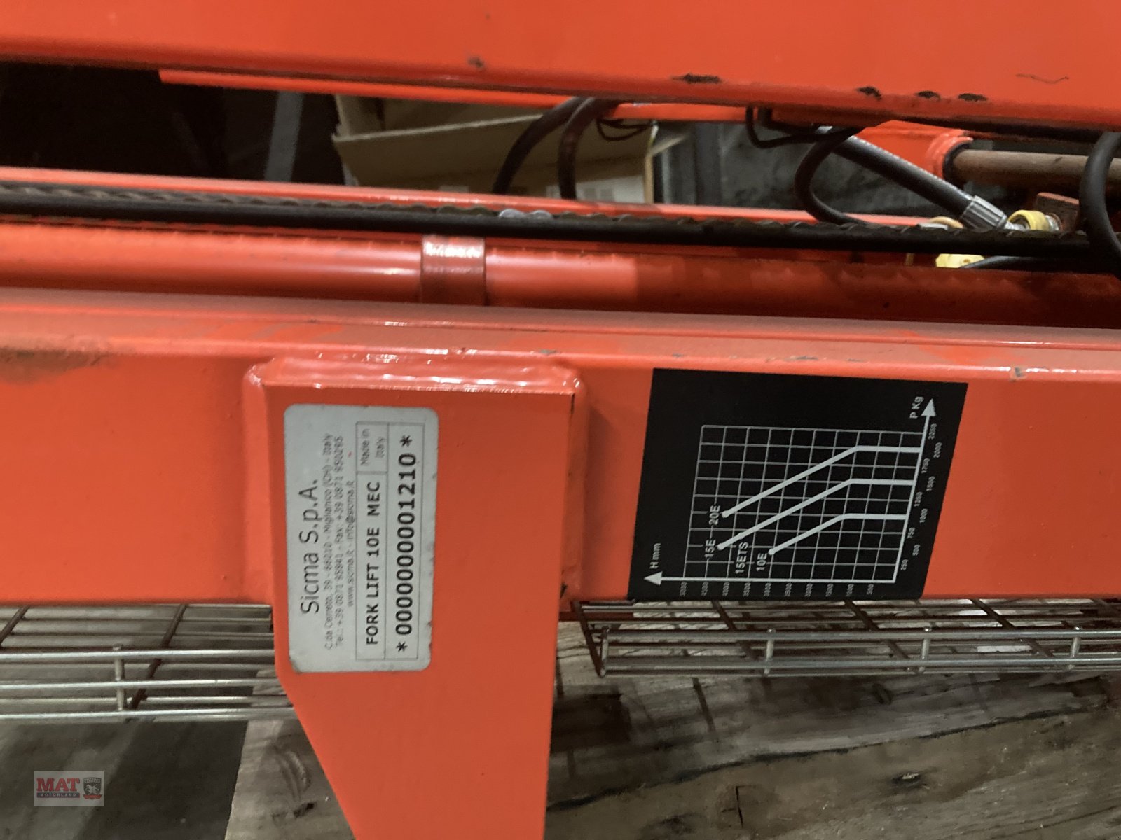 Heckstapler/Anbaustapler des Typs SICMA 10E FEM 30.3, Gebrauchtmaschine in Waldkraiburg (Bild 2)