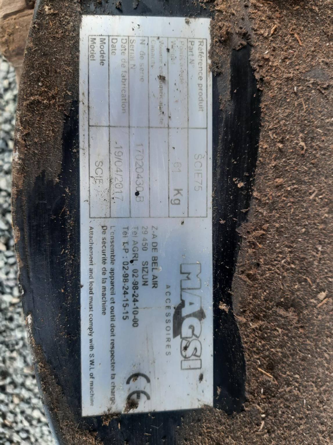 Heckstapler/Anbaustapler des Typs Sonstige ACCESSOIRE, Gebrauchtmaschine in Le Horps (Bild 2)