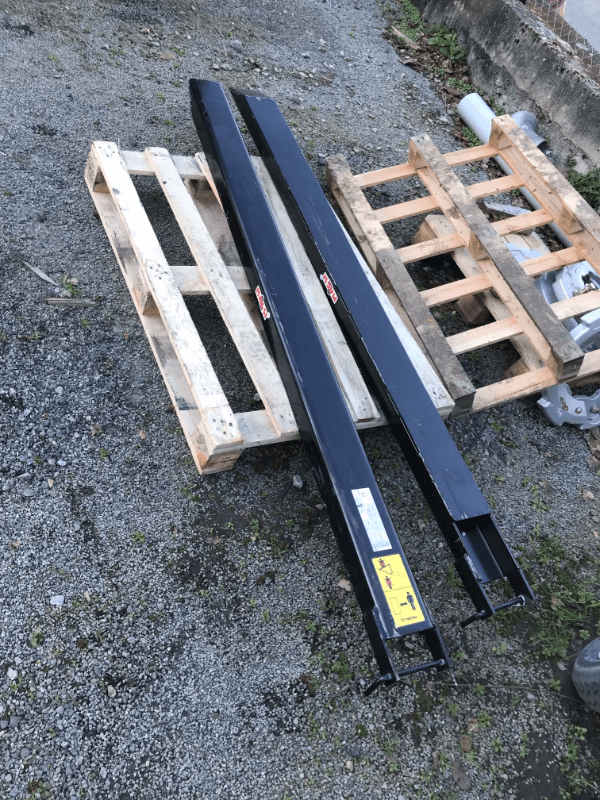 Heckstapler/Anbaustapler des Typs Sonstige Rallonge de fourche 4040RA2000 Magsi, Gebrauchtmaschine in LA SOUTERRAINE (Bild 1)