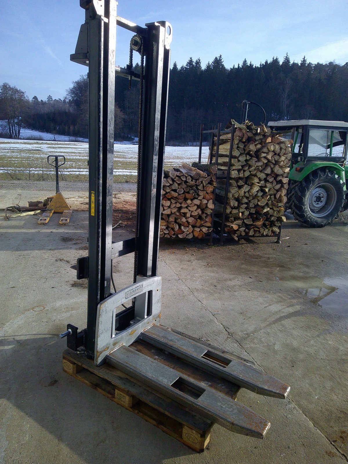 Heckstapler/Anbaustapler del tipo Still Hubmast 1,6 t, Hubhöhe 3,8 m, Gebrauchtmaschine en Daiting (Imagen 2)