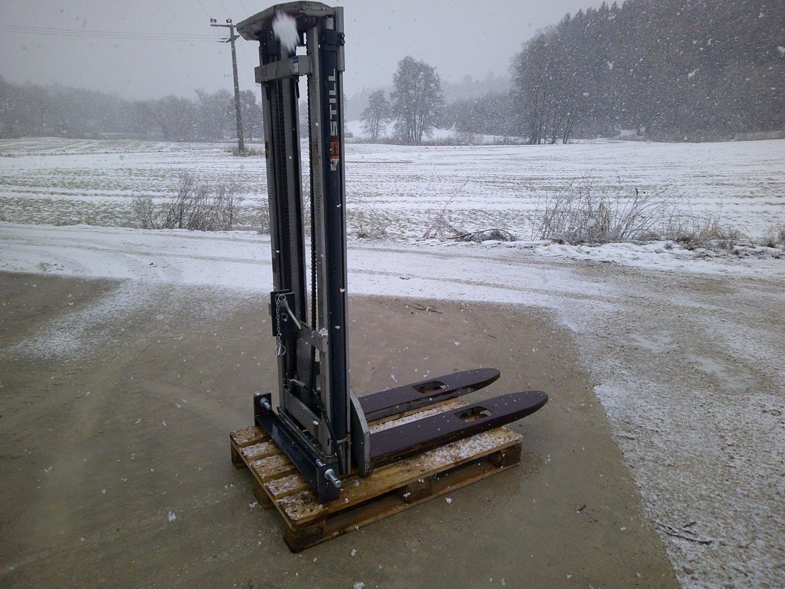 Heckstapler/Anbaustapler του τύπου Still Hubmast, 1,6 t Hublast, Hubhöhe 3 m, Gebrauchtmaschine σε Daiting (Φωτογραφία 1)