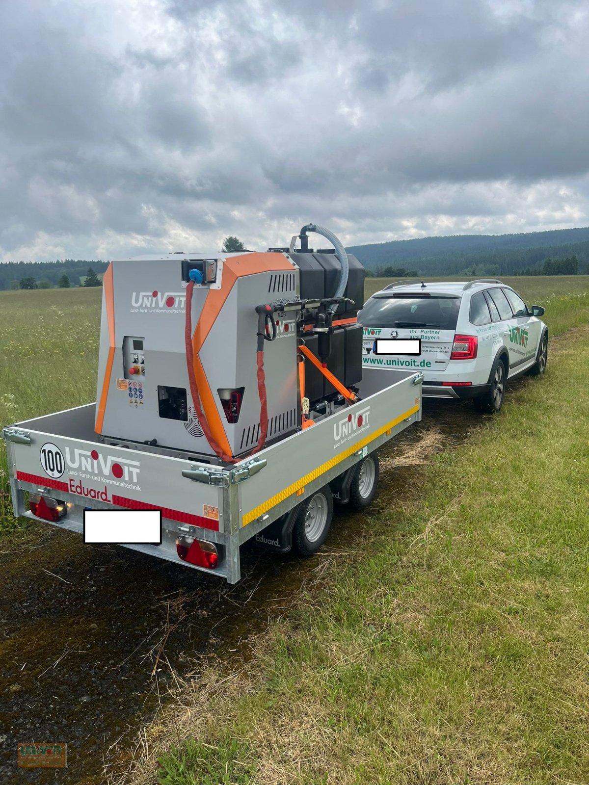 Heißwassergerät des Typs Empas MCB 3.0 Unkrautbekämpfung Reinigung Eichenprozessionsspinner Riesenbärnklau Ampfer, Gebrauchtmaschine in Warmensteinach (Bild 1)