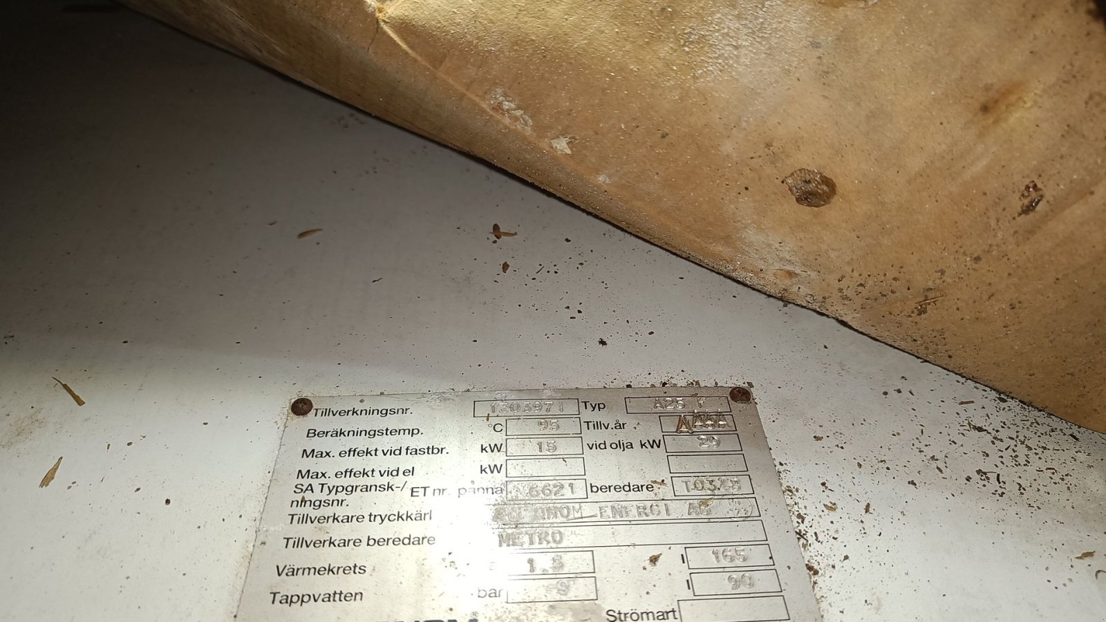 Heizgerät van het type Sonstige fyr ubrugt - momsfri, Gebrauchtmaschine in Egtved (Foto 4)