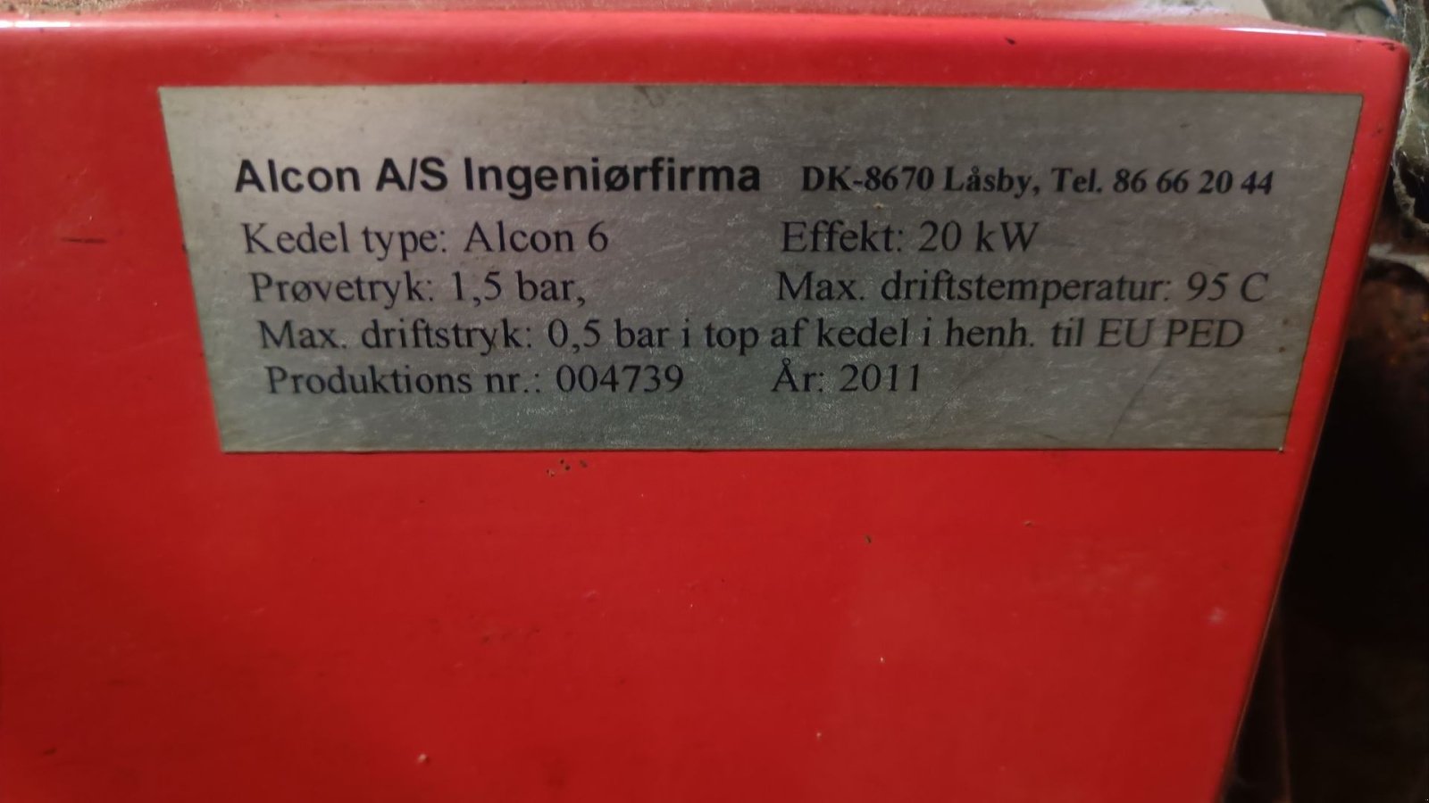 Heizgerät van het type Sonstige Jepo stoker incl. Alcon 6 kedel fra 2011, Gebrauchtmaschine in Egtved (Foto 4)