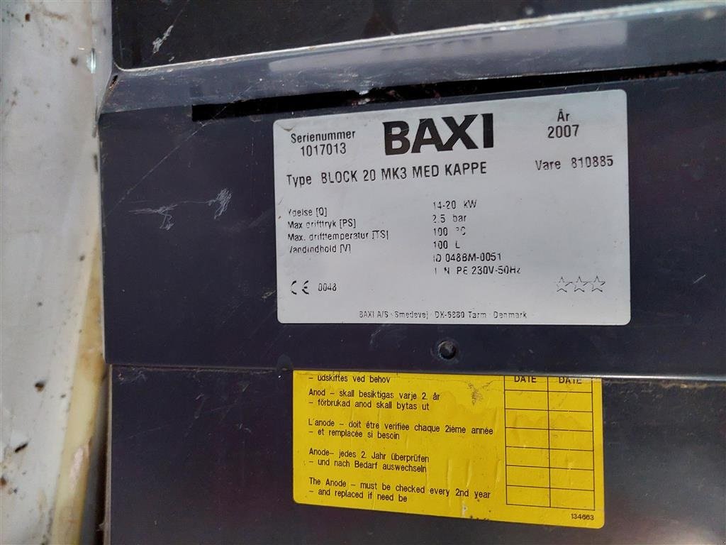 Heizgerät des Typs Sonstige Nyere oliefyr Årgang 2007, Gebrauchtmaschine in Egtved (Bild 10)