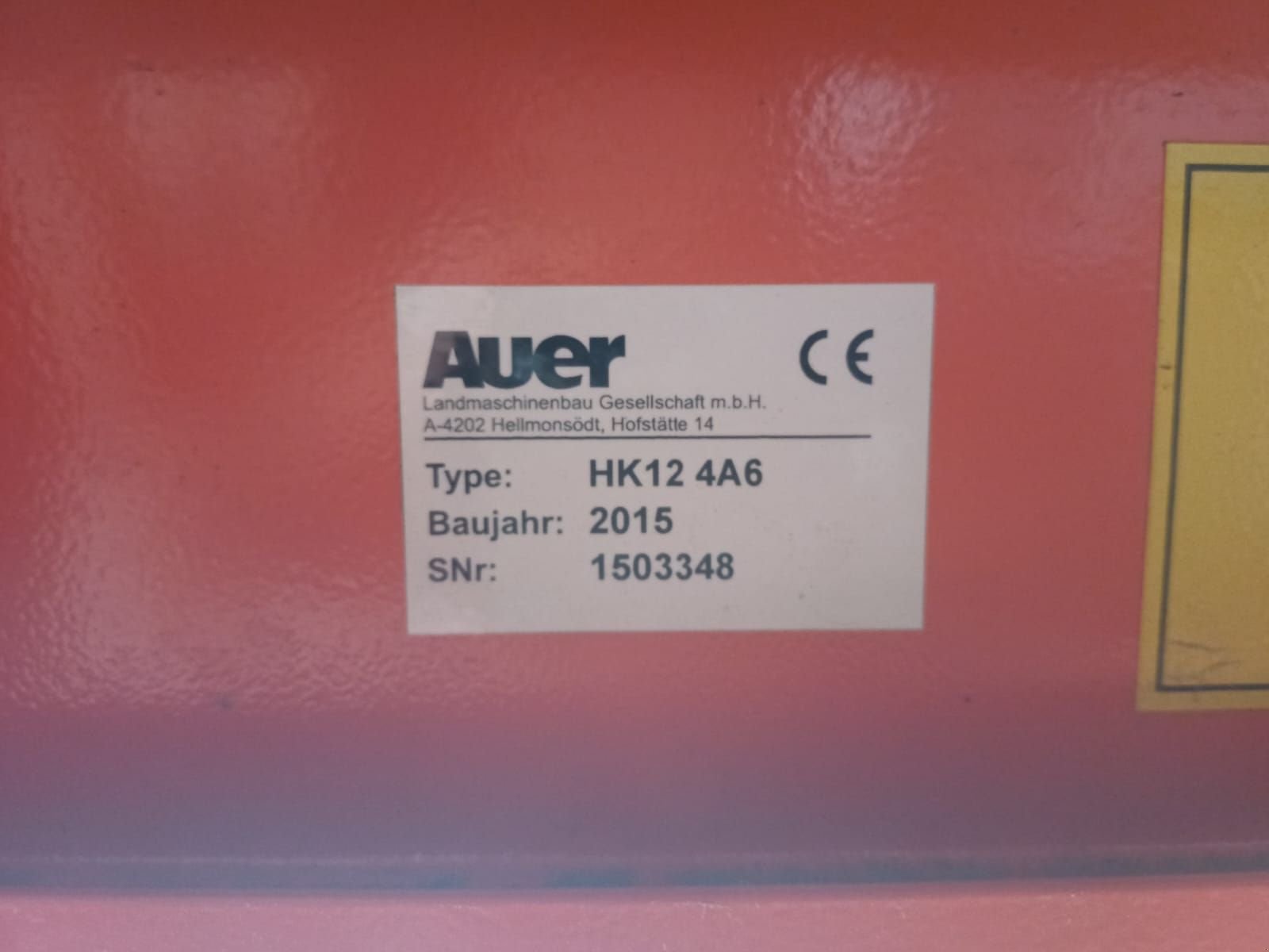 Heukran a típus Auer Hängedrehkran HK12, Gebrauchtmaschine ekkor: Berndorf (Kép 8)