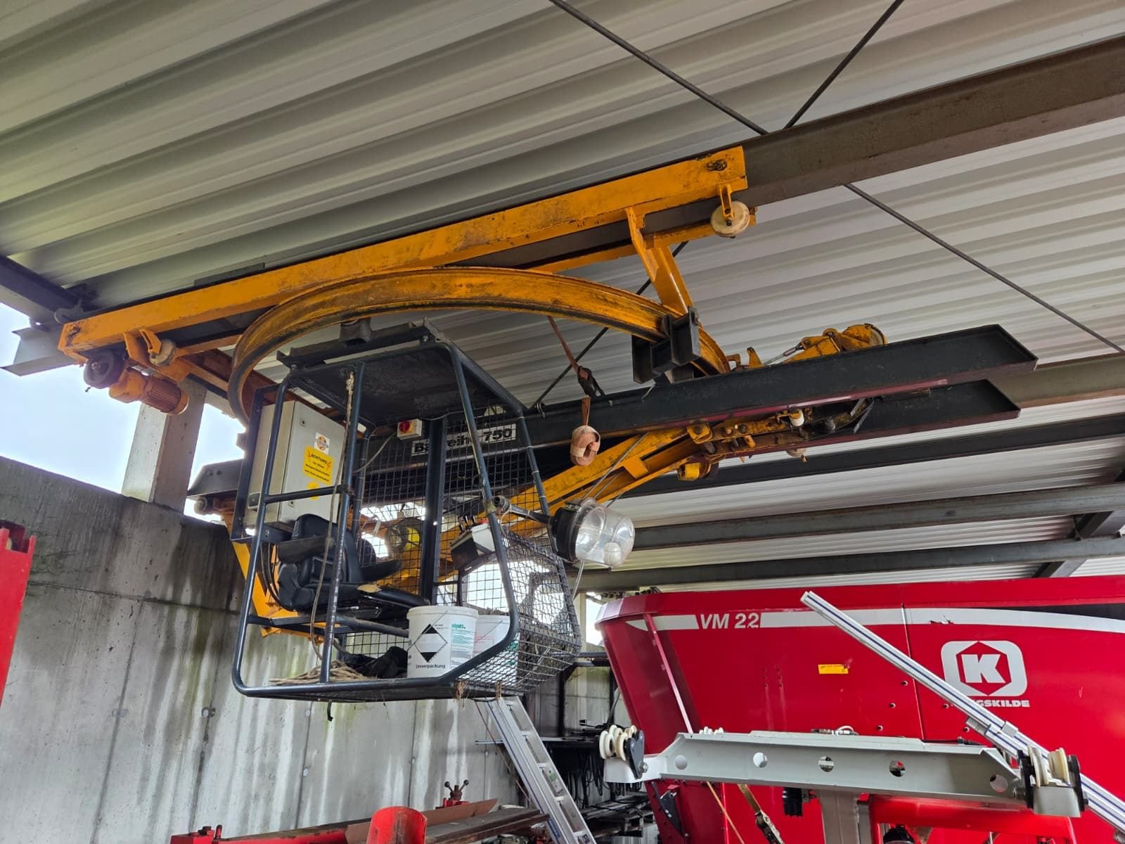 Heukran del tipo Brunnhuber LK 6 T-Matic II, Gebrauchtmaschine In Sulzberg (Immagine 7)