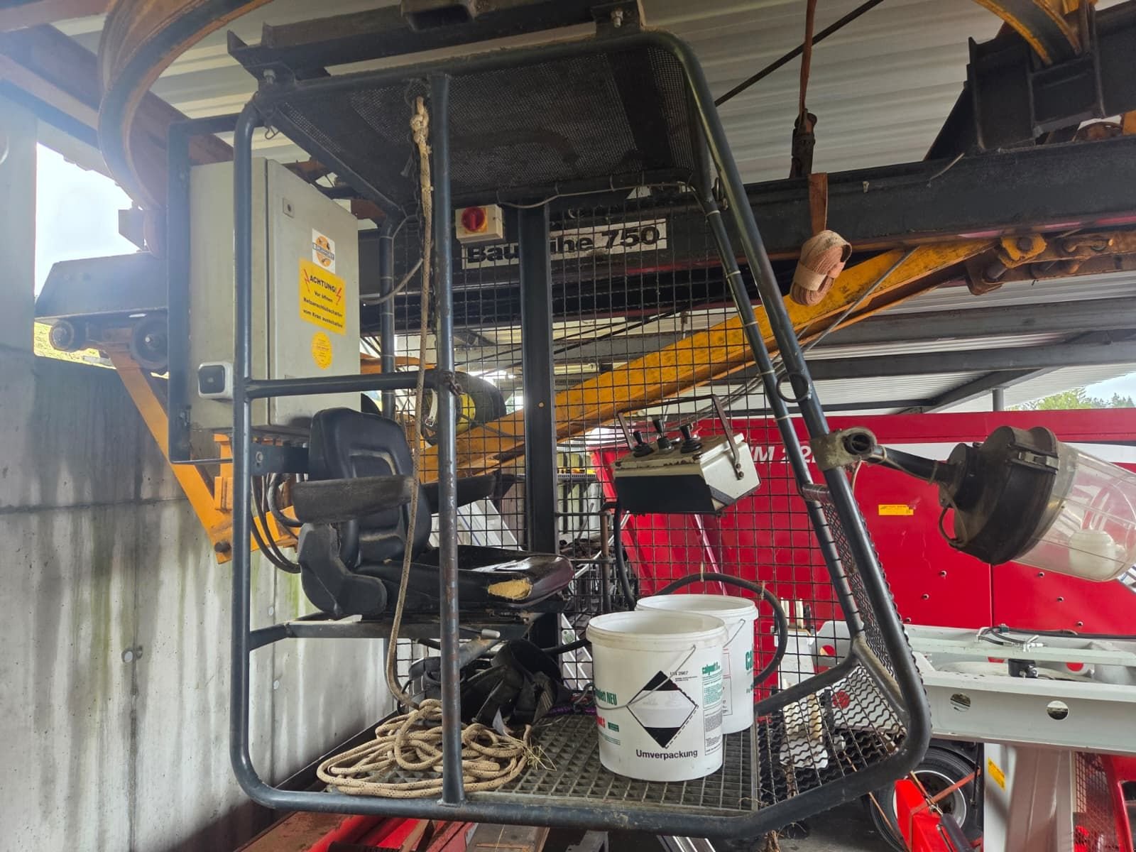 Heukran del tipo Brunnhuber LK 6 T-Matic II, Gebrauchtmaschine In Sulzberg (Immagine 17)