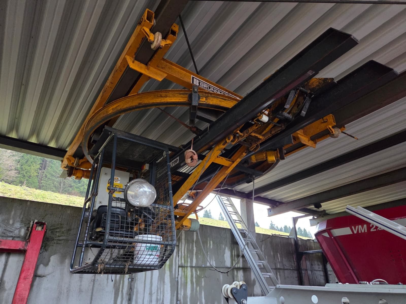 Heukran del tipo Brunnhuber LK 6 T-Matic II, Gebrauchtmaschine In Sulzberg (Immagine 4)