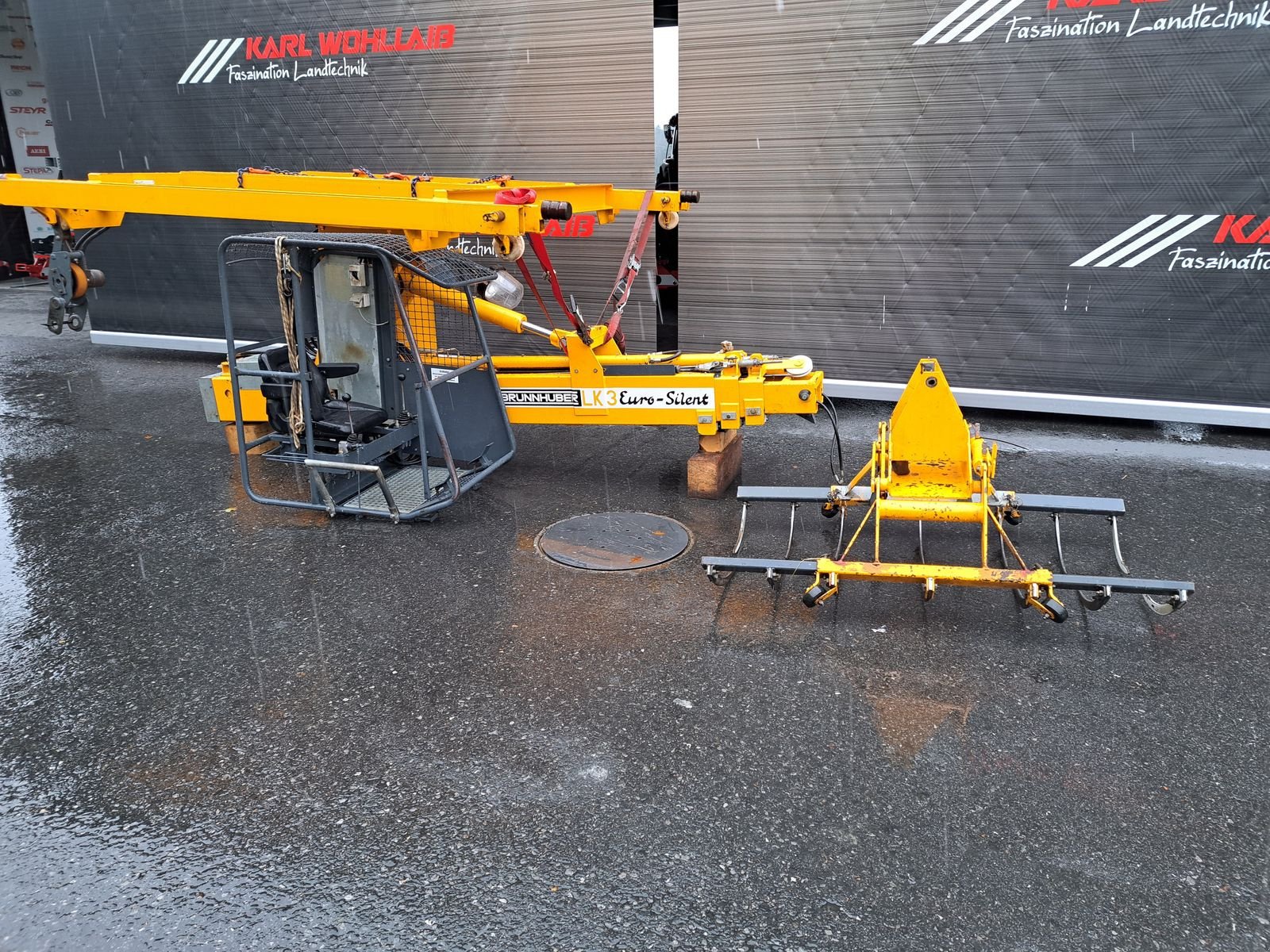 Heukran des Typs Brunnhuber LK3 S Eurosilent III, Gebrauchtmaschine in Sulzberg (Bild 2)