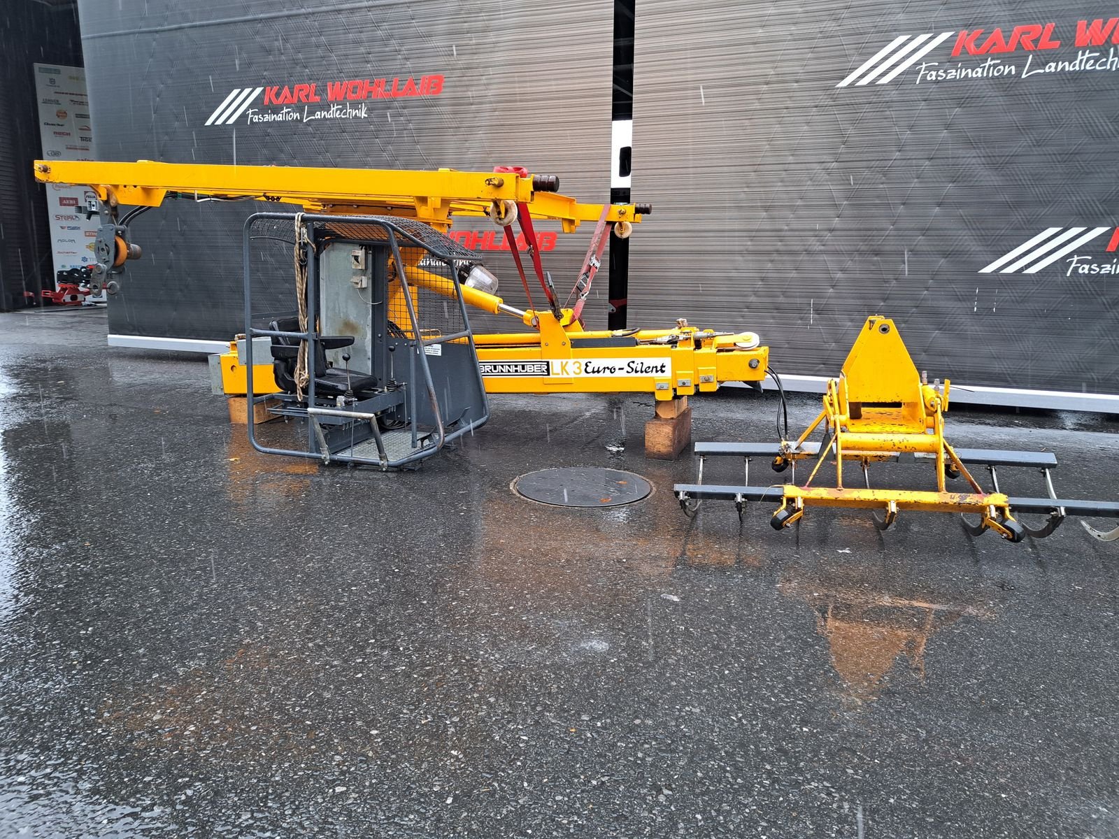 Heukran des Typs Brunnhuber LK3 S Eurosilent III, Gebrauchtmaschine in Sulzberg (Bild 1)