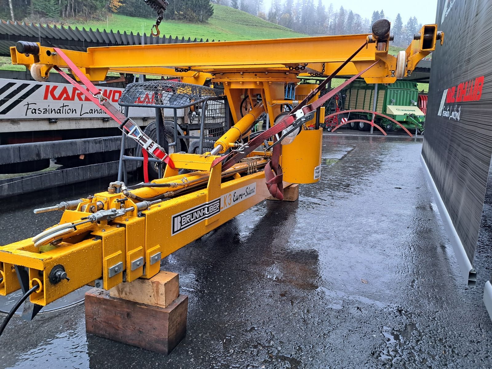 Heukran des Typs Brunnhuber LK3 S Eurosilent III, Gebrauchtmaschine in Sulzberg (Bild 4)