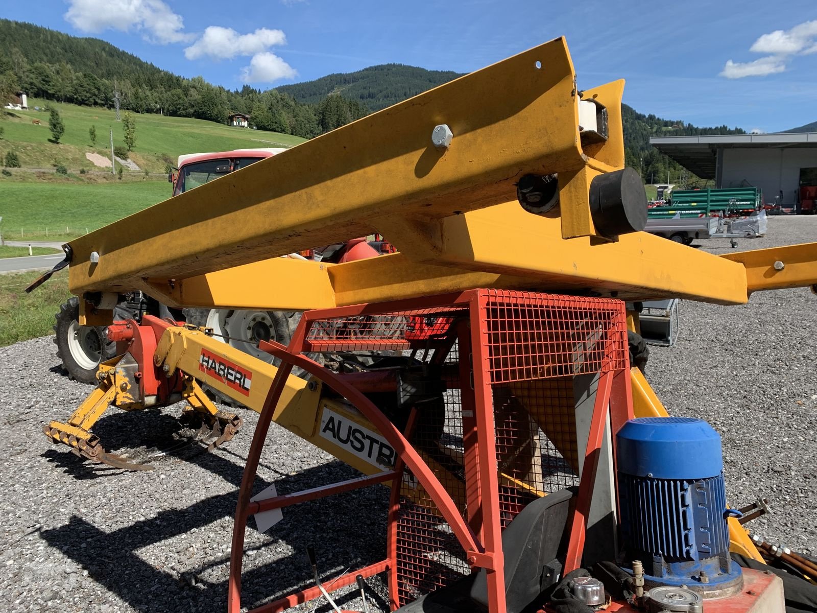 Heukran des Typs Haberl Hängedrehkran m. Schienen, Gebrauchtmaschine in Eben (Bild 9)