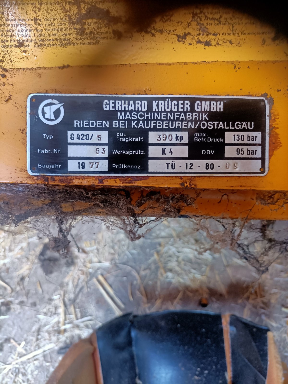 Heukran des Typs Krüger G 420, Gebrauchtmaschine in Valley  (Bild 2)