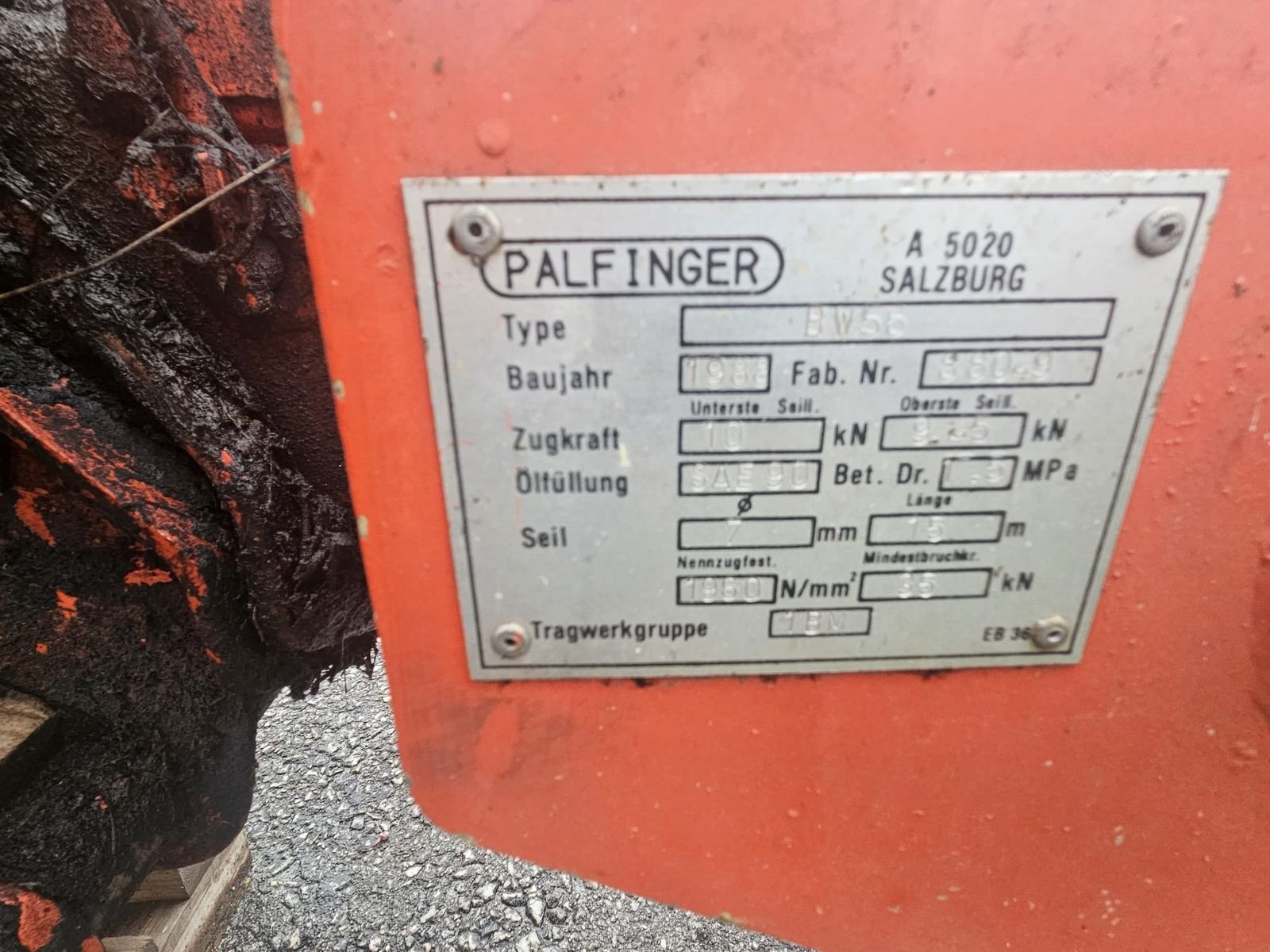 Heukran typu Palfinger Typ 2001, Gebrauchtmaschine v Flachau (Obrázek 12)