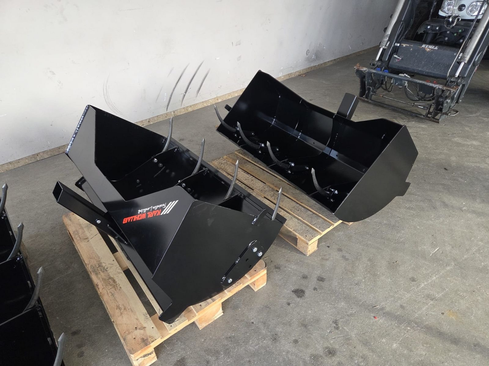 Heukran Türe ait Sonstige Wohllaib Greifschaufel zu Stepa Heukran, Neumaschine içinde Sulzberg (resim 11)