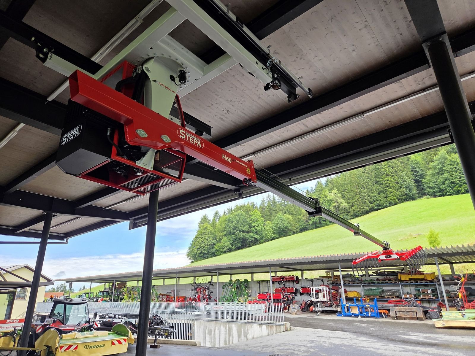 Heukran του τύπου Stepa H6096B, Neumaschine σε Sulzberg (Φωτογραφία 3)