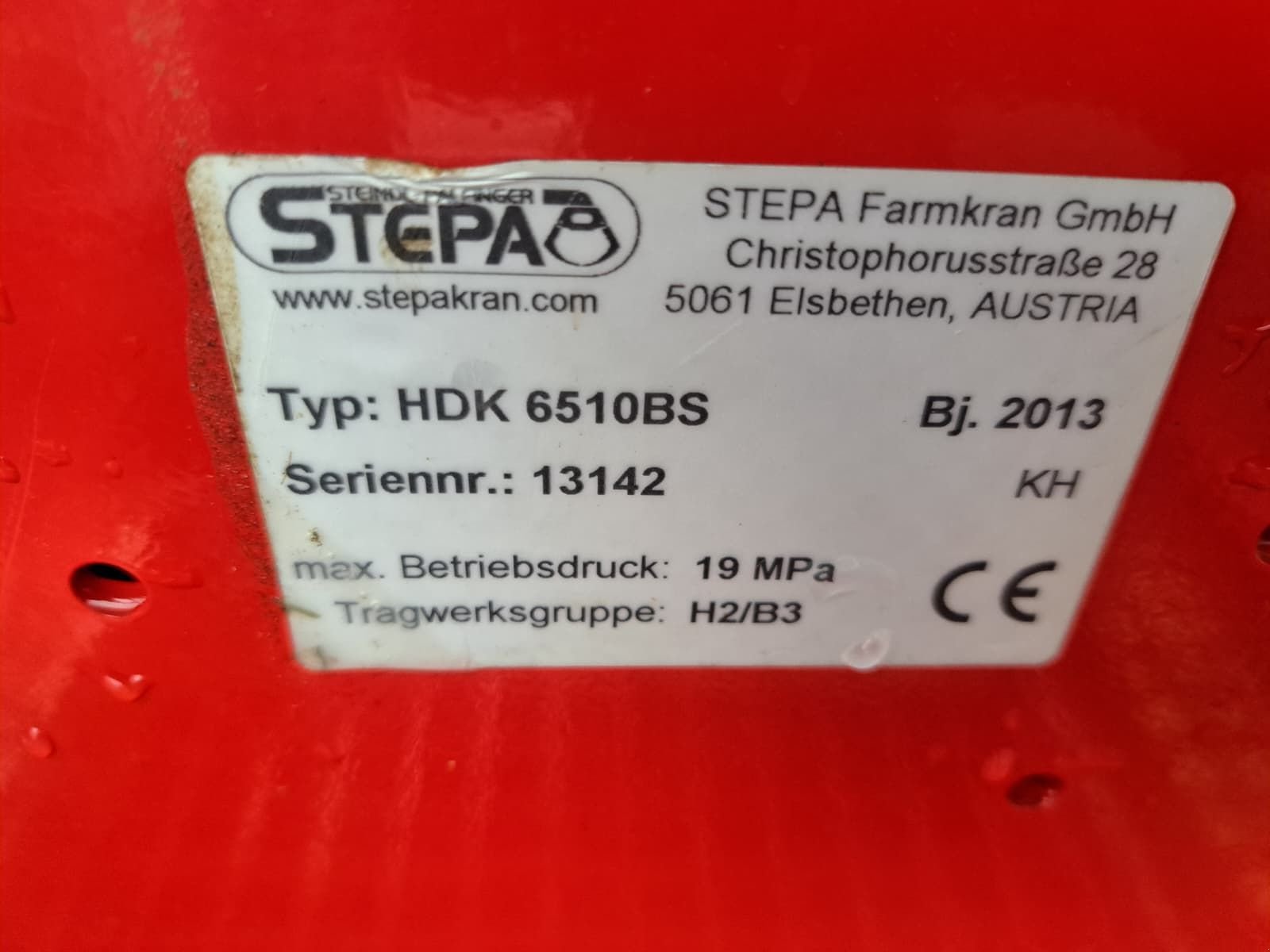 Heukran typu Stepa HDK 6510BS, Gebrauchtmaschine v Sulzberg (Obrázek 15)
