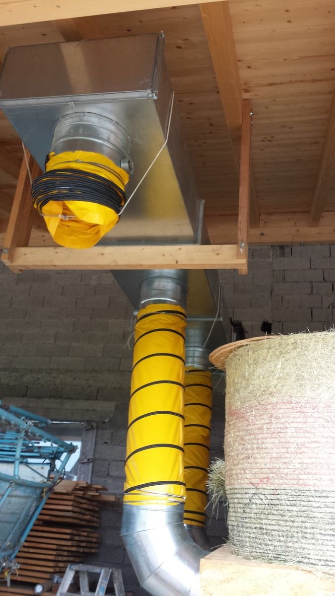 Heutrocknung des Typs Spindler Belüftungsschläuche Ø254, Neumaschine in Mettmach (Bild 4)