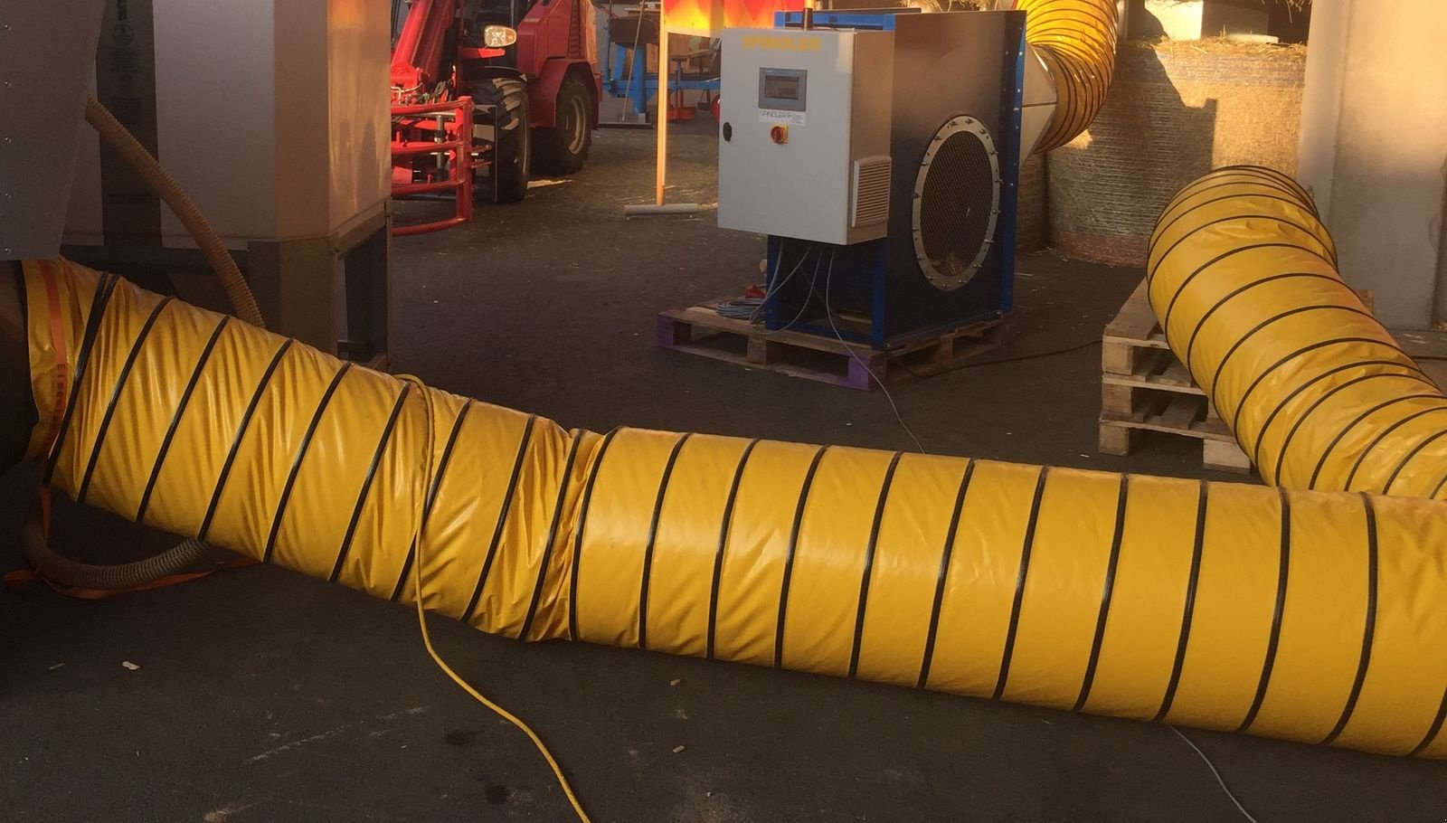 Heutrocknung des Typs Spindler Belüftungsschläuche Ø254, Neumaschine in Mettmach (Bild 3)