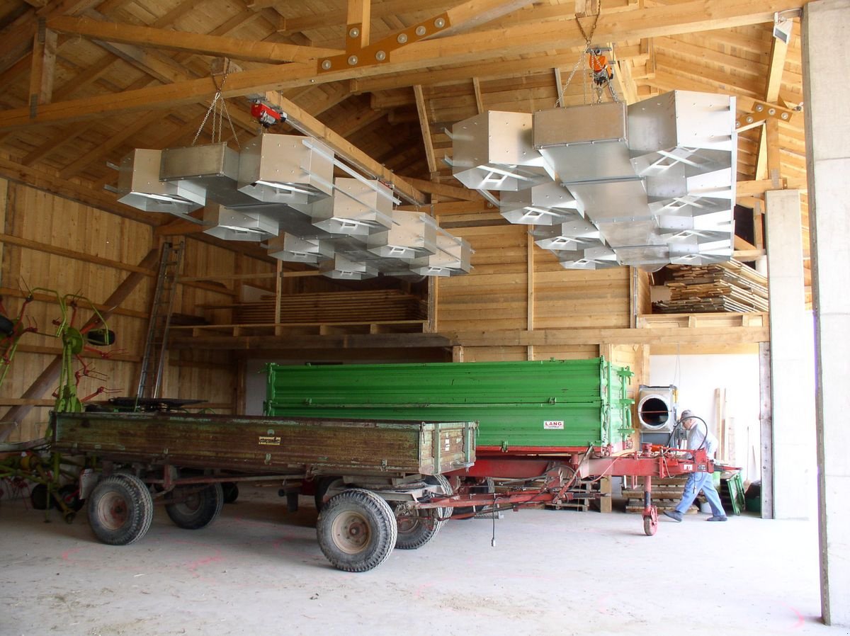 Heutrocknung des Typs Spindler Komplettsystem für 16 Ballen NEU System Blockbau, Neumaschine in Mettmach (Bild 1)