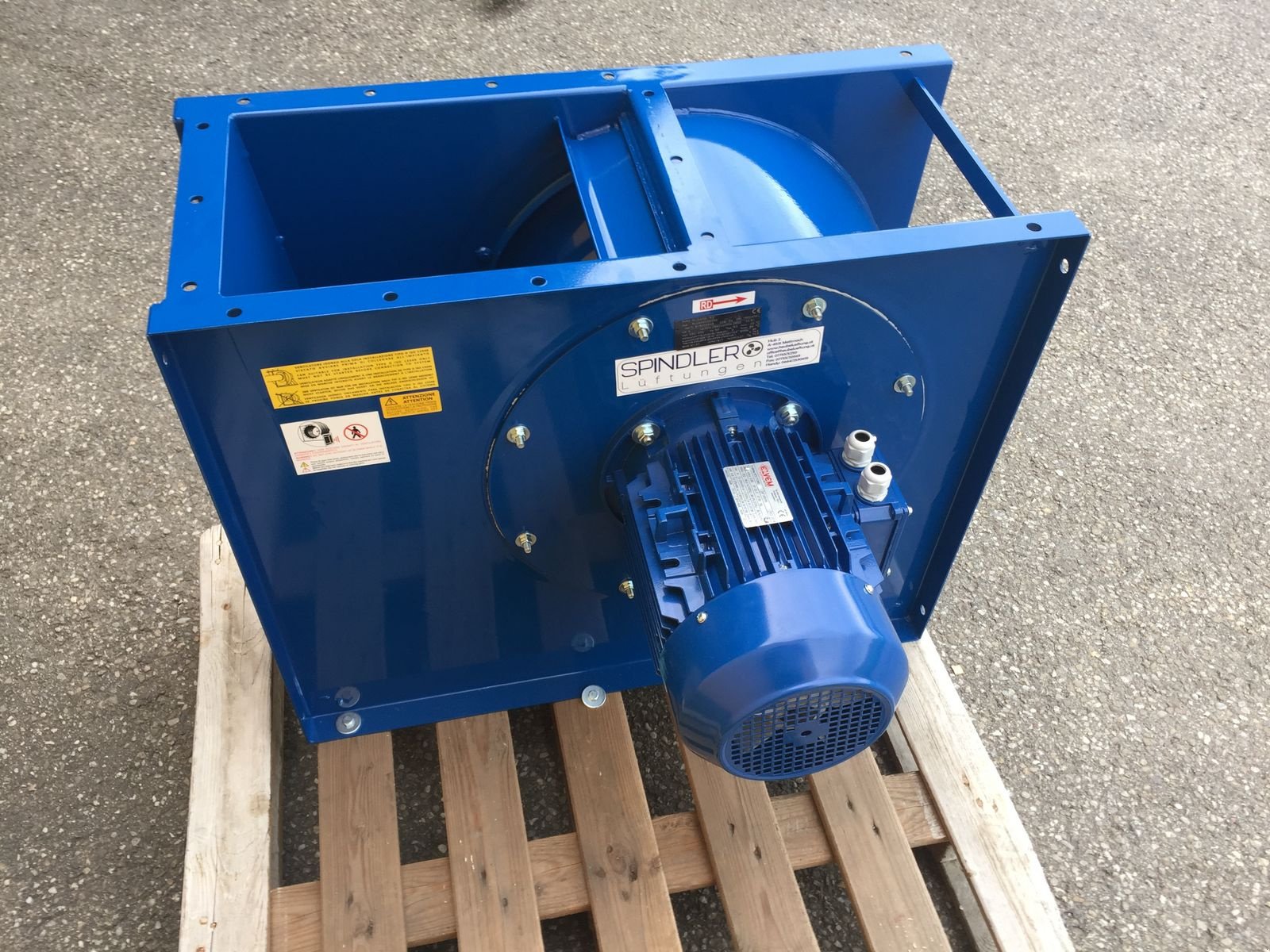 Heutrocknung des Typs Spindler Spindler RL 400-4KW, Neumaschine in Mettmach (Bild 7)