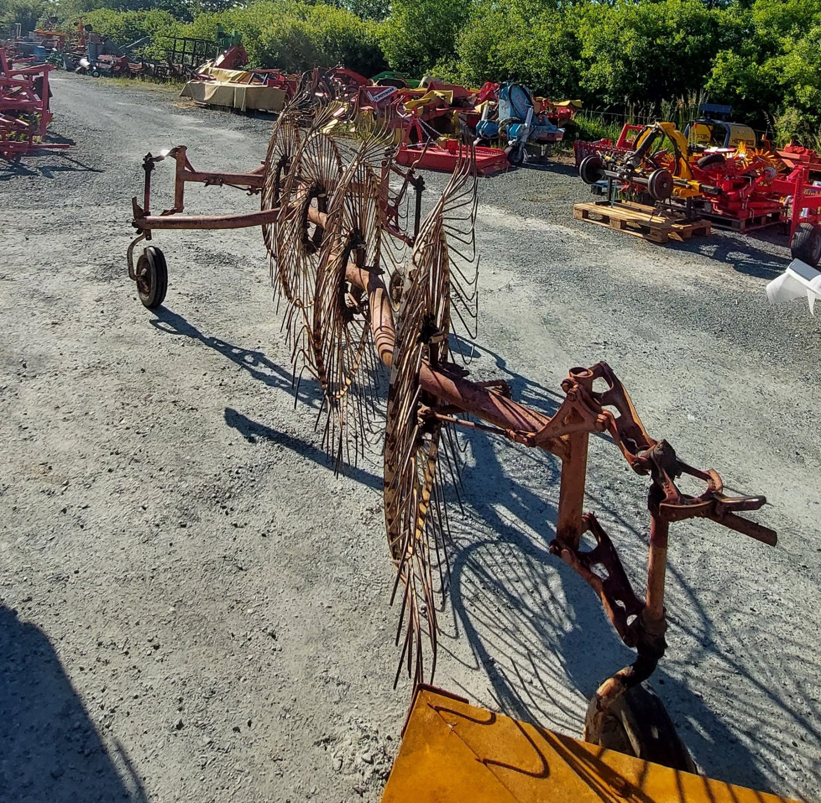 Heuwender des Typs Bautz Sonnenrad, Gebrauchtmaschine in Strem (Bild 1)