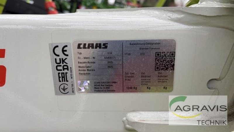 Heuwender del tipo CLAAS VOLTO 900, Neumaschine en Werl-Oberbergstraße (Imagen 3)