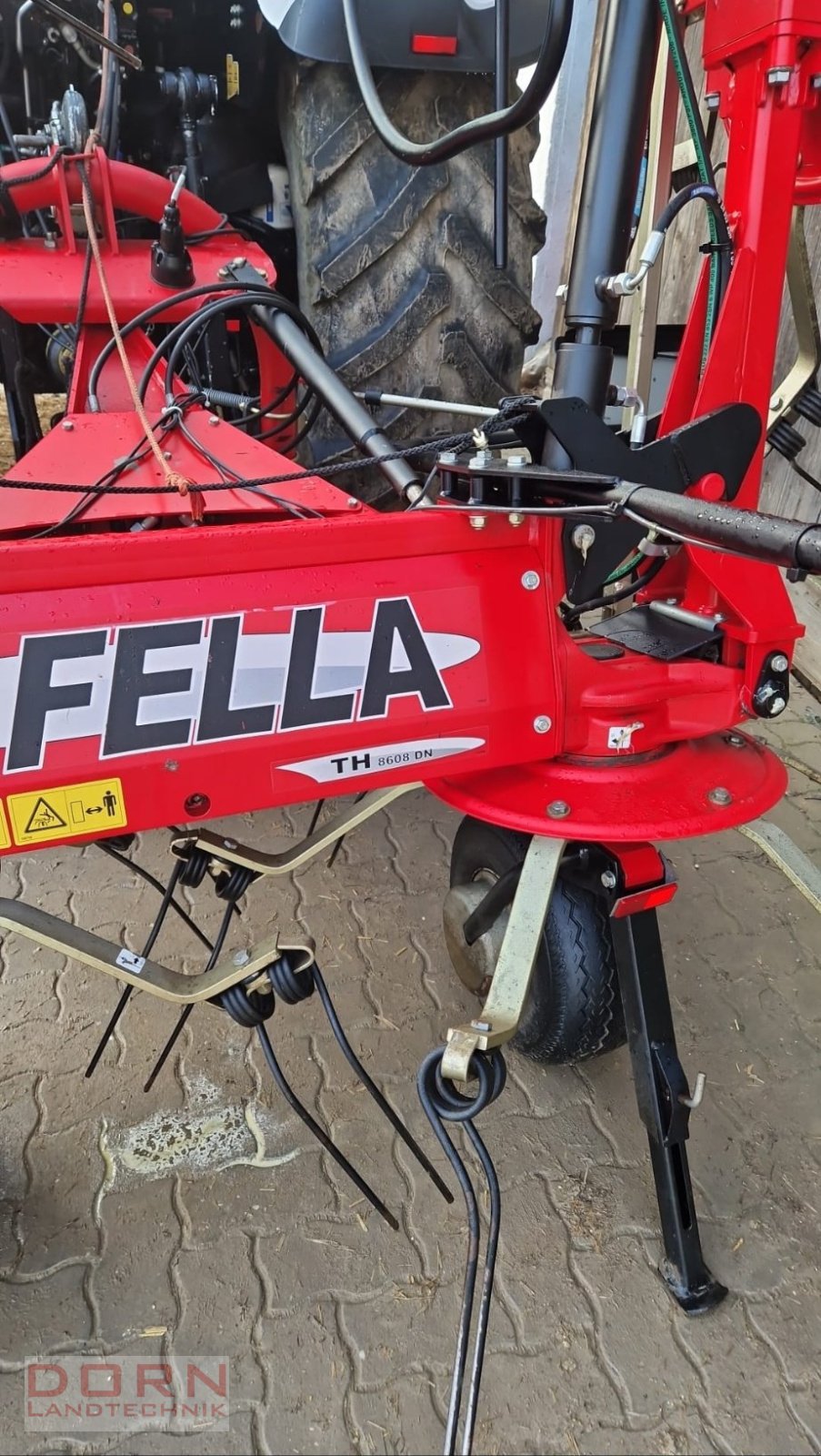 Heuwender tip Fella TH8608, Gebrauchtmaschine in Schierling (Poză 2)