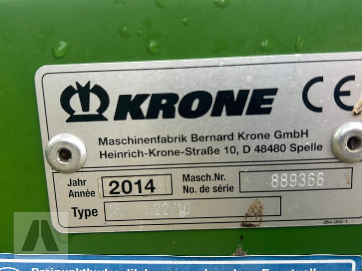 Heuwender tipa Krone KW 11.22/10, Gebrauchtmaschine u Regensburg (Slika 8)