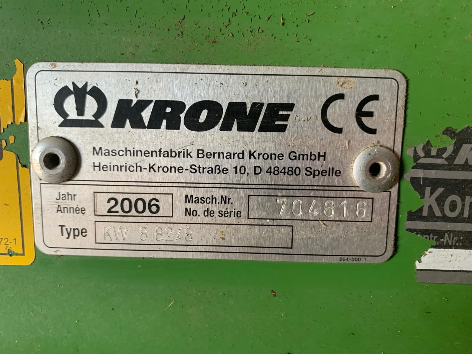 Heuwender des Typs Krone KW 8.82/8, Gebrauchtmaschine in Elixhausen (Bild 3)