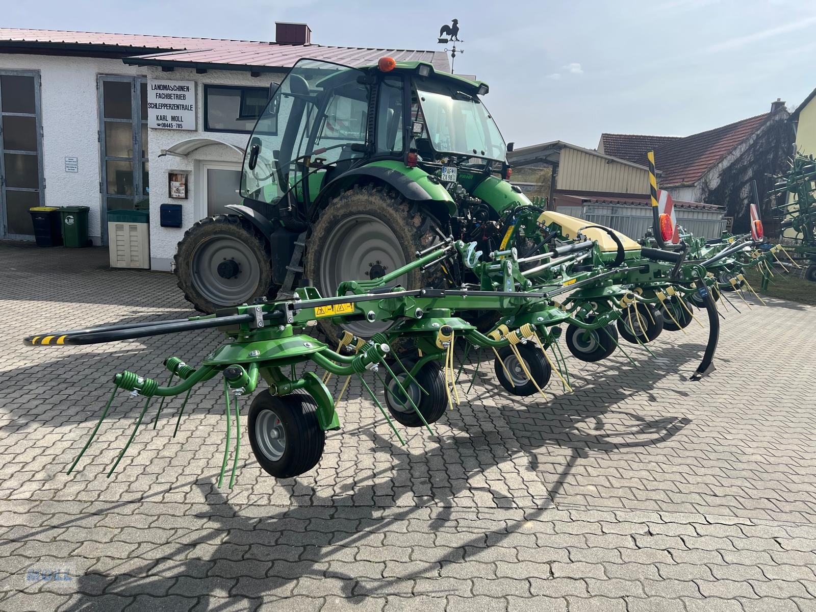 Heuwender del tipo Krone Vendro 900, Neumaschine en Scheyern-Euernbach (Imagen 3)