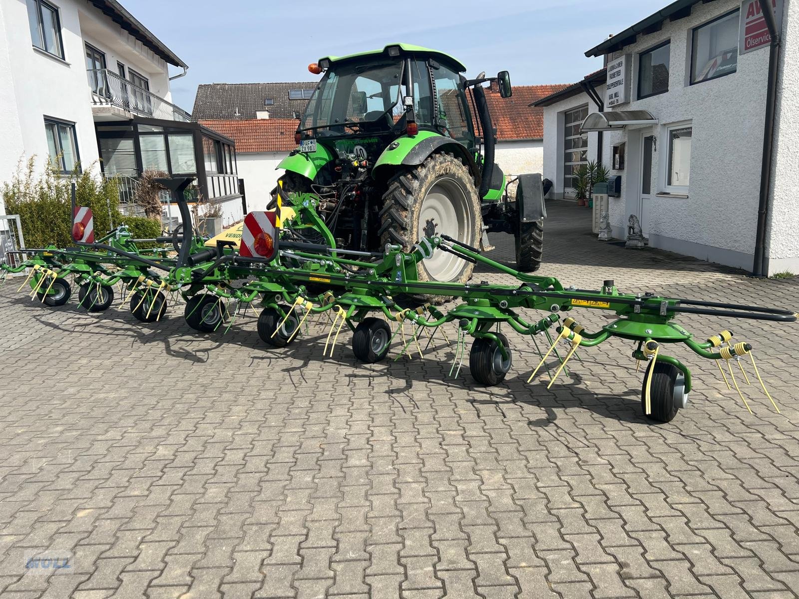 Heuwender del tipo Krone Vendro 900, Neumaschine en Scheyern-Euernbach (Imagen 11)