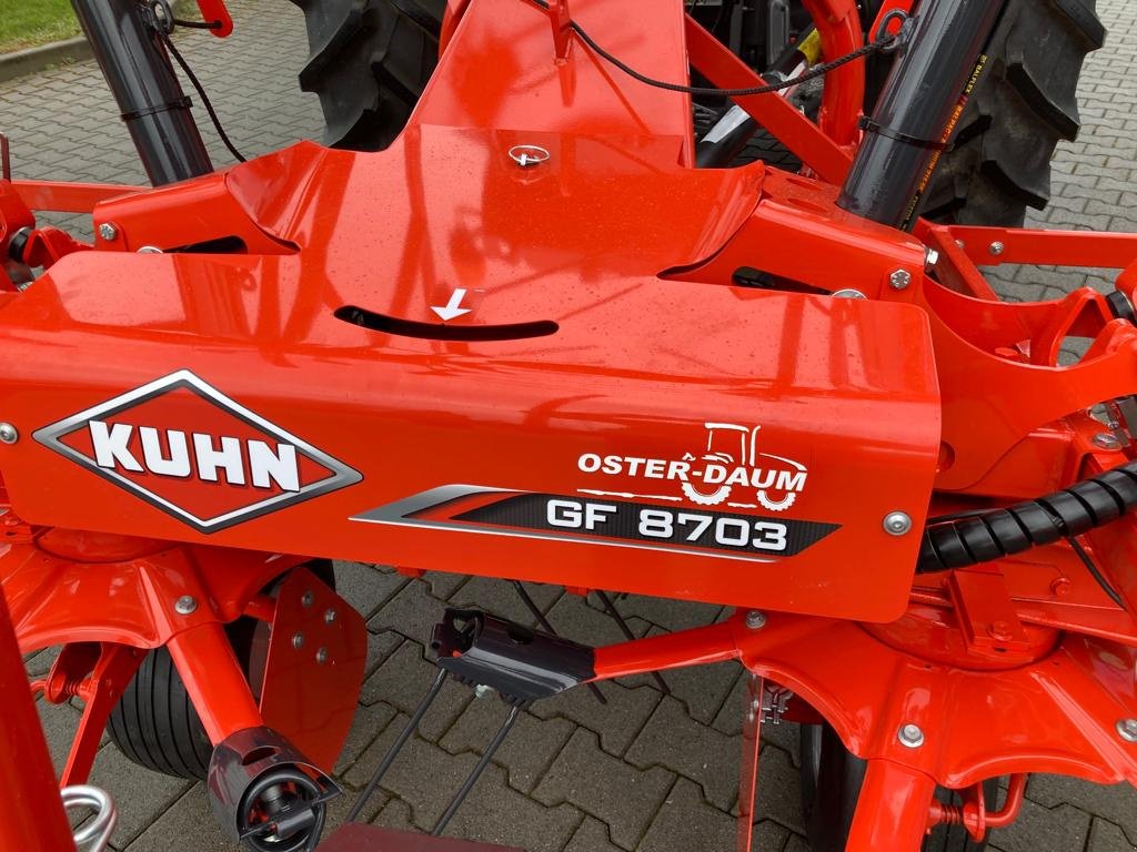 Heuwender typu Kuhn 8703, Neumaschine v Kaisersesch (Obrázek 6)