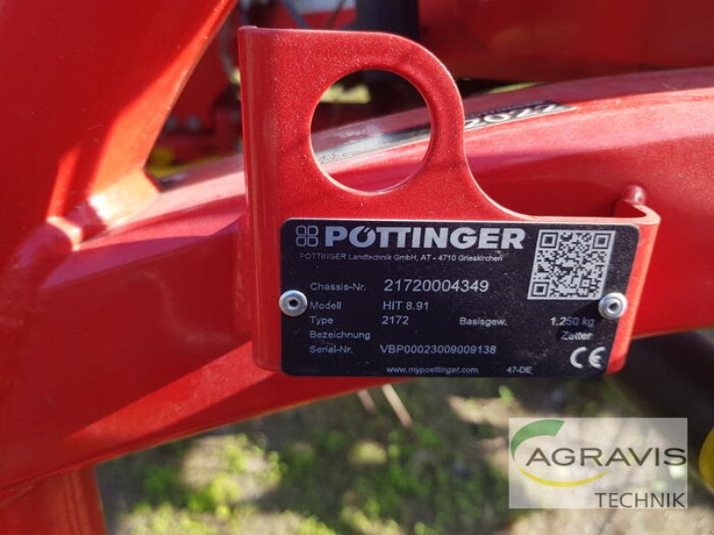 Heuwender typu Pöttinger HIT 8.91, Gebrauchtmaschine v Nartum (Obrázek 15)