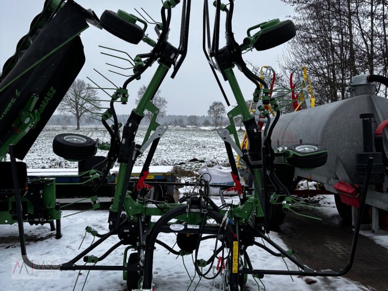 Heuwender del tipo SaMASZ P6-651 Heuwender, Neumaschine In Berumerfehn