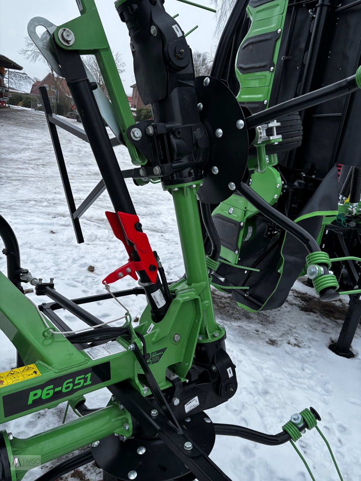 Heuwender del tipo SaMASZ P6-651 Heuwender, Neumaschine In Berumerfehn (Immagine 5)