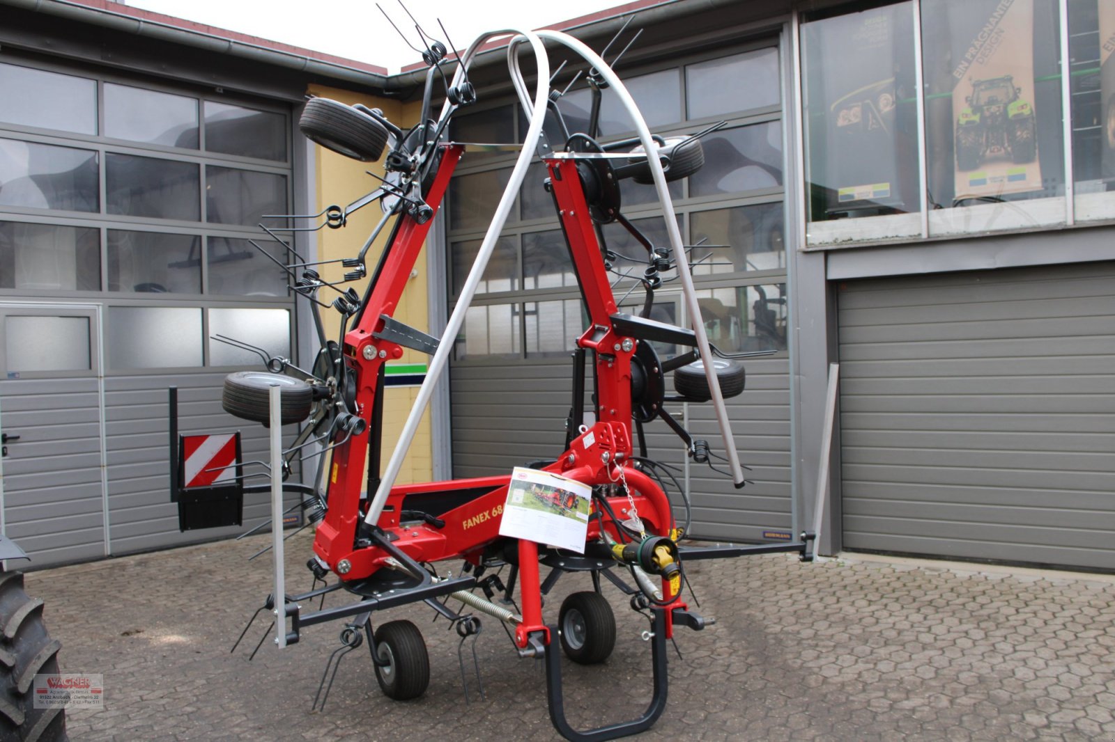 Heuwender typu Vicon Fanex 684, Neumaschine v Ansbach (Obrázek 1)