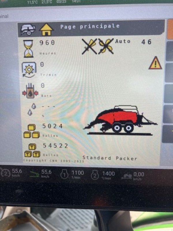 Hochdruckpresse del tipo Case IH Lb434, Gebrauchtmaschine In POUSSAY (Immagine 9)