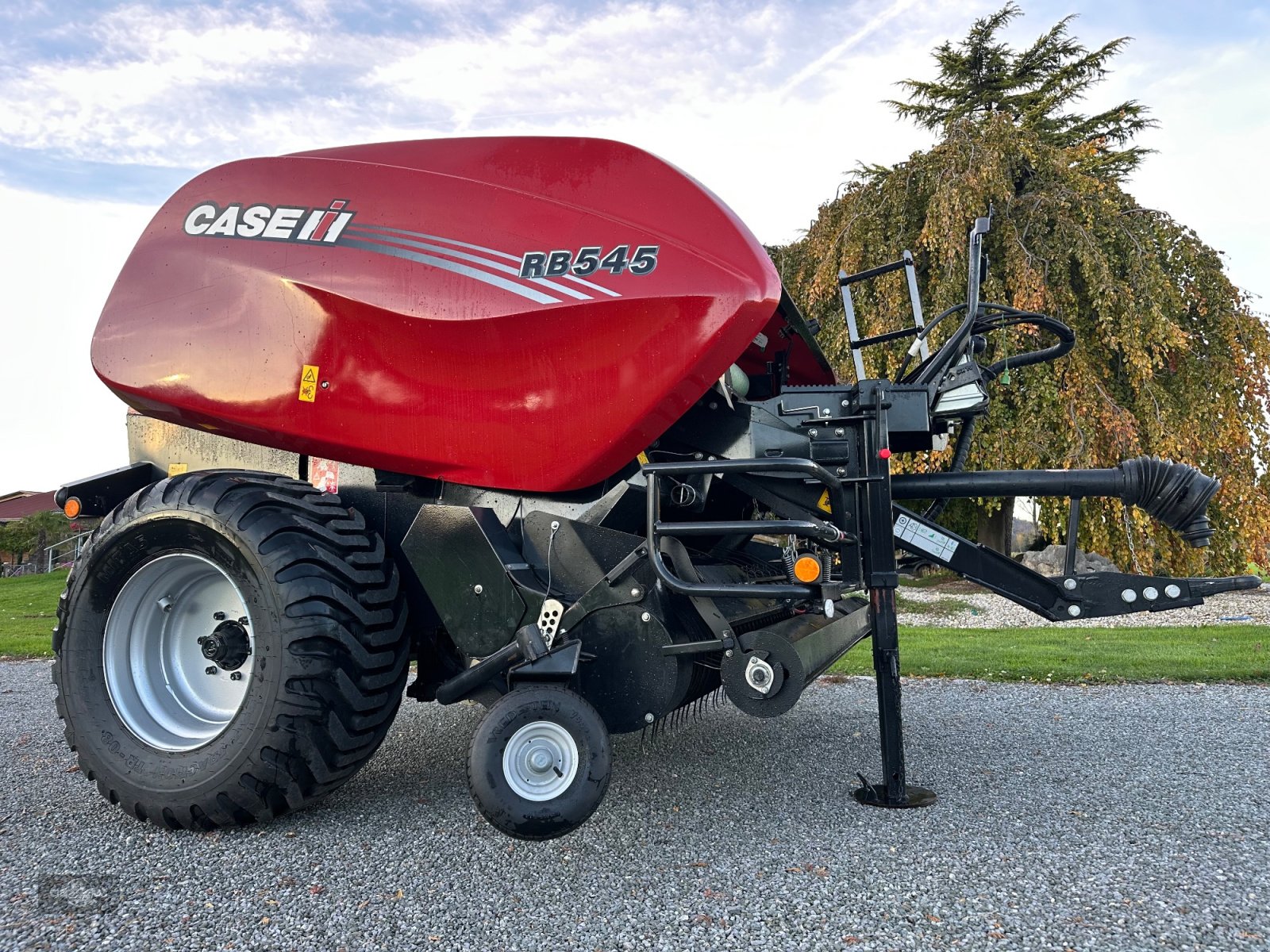 Hochdruckpresse of the type Case IH RB 545 Siloballen Presse Heu Stroh Iso-Bus 25 Messer, Gebrauchtmaschine in Rankweil (Picture 4)